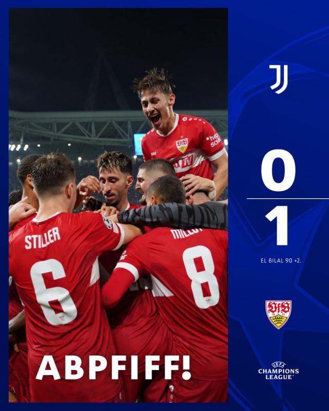 开云登录入口-【欧冠】图雷绝杀达尼洛红牌，尤文主场0比1斯图加特